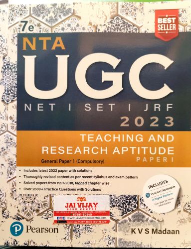 NTA UGC NET / SET / JRF PAPER I 2023