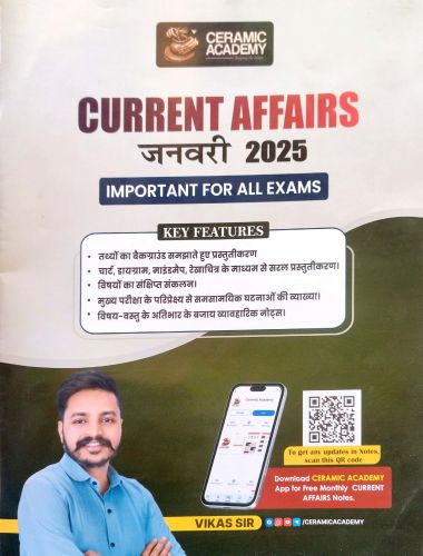 CERAMIC CURRENT AFFAIRS जनवरी 2025